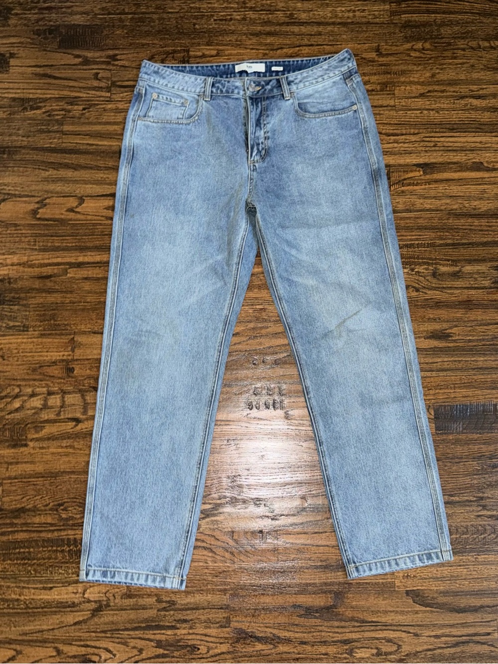 Kith SS24 101 Centre Light Wash Jeans Denim Pants Size 34